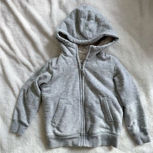 Uniqlo Kid Pile-lined Sweat Full-Zip Hoodie